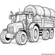 Coloriage Tracteur 53 Dessins Imprimer PDF Gratuit Coloriage Tracteur 53 Dessins Imprimer PDF Gratuit