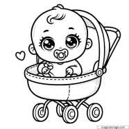 Coloriage Imprimer De B b Coloriage B b Imprimer Pdf CREM