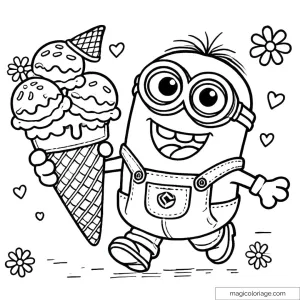 Minion Coloring Pages