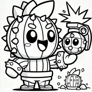 Brawl Stars Coloring Pages