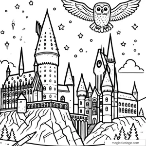 Harry Potter coloring pages