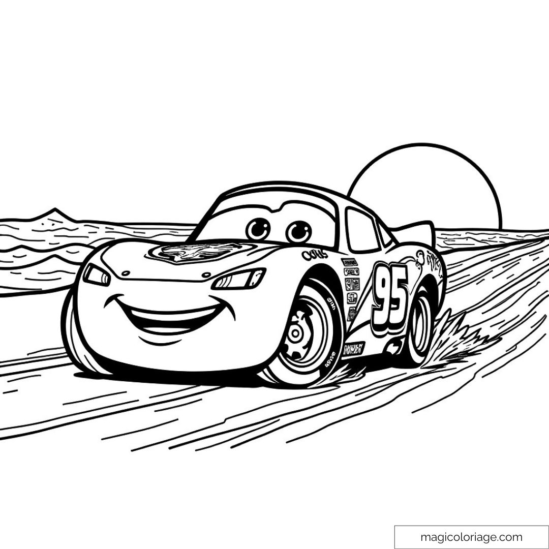 Coloriage De Flash McQueen Et Martin Imprimer coloriage-de-flash-mcqueen-et-martin-imprimer