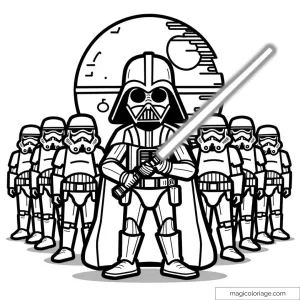 Coloriage Dark Vador