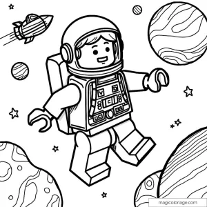 Lego coloring pages