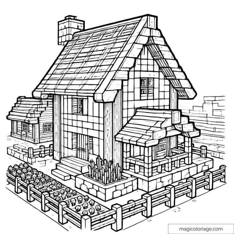 Minecraft Coloring Pages - 31 Printable Drawings (Free PDF)