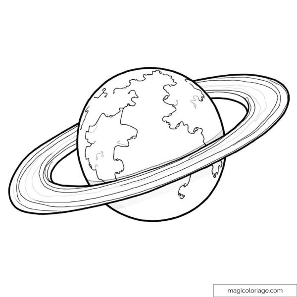 Planet with rings