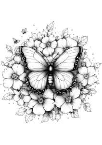 Nature Mandala Coloring Pages