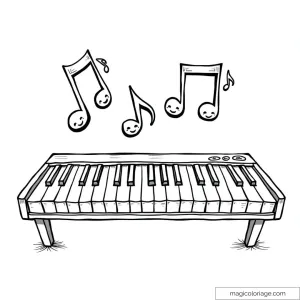Music Coloring Pages