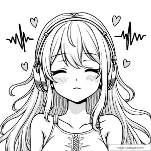 Anime Coloring Pages