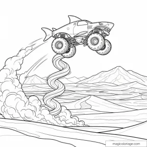 Monster Truck Coloring Pages