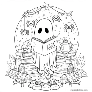 Halloween coloring pages for kids