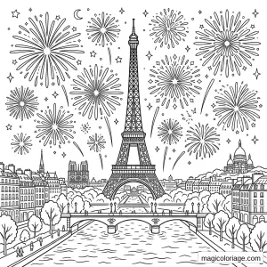 Coloriages 14 Juillet